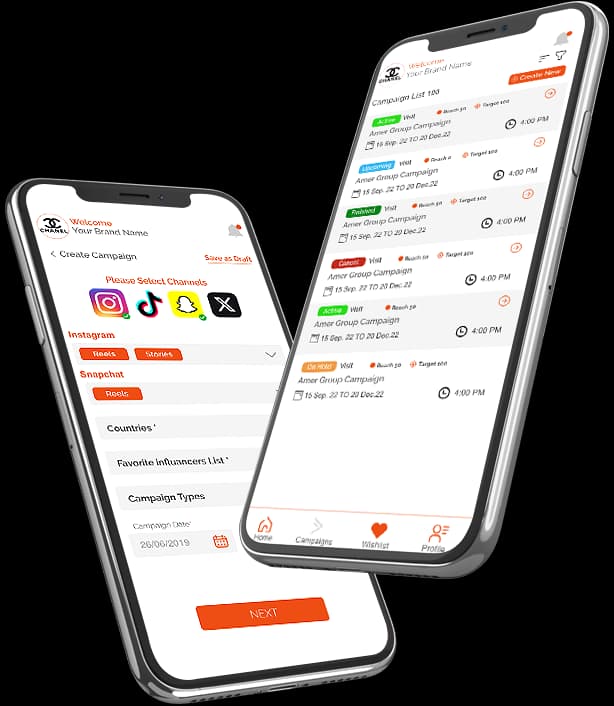 Manage campaigns on mobile